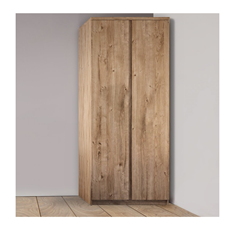2Doors Wardrobe Ribbeck Oak Gold