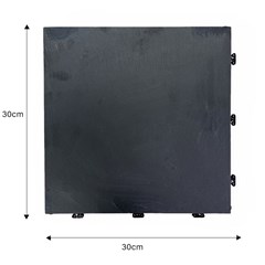 Natural Slate Stone Deck Tile - Dark Grey