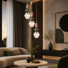 Zen Pendant Lamp – Brown & Cognac