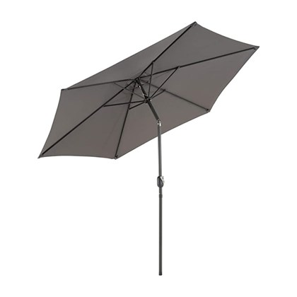 Azzuro Middle Pole Umbrella D300cm Charcoal
