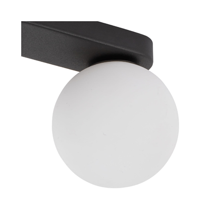 Mini Black Ceiling Lamp – Black & White