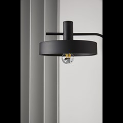 Wall Lamp E27 Black Matt Gold