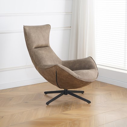 Lounge Chair - Brown