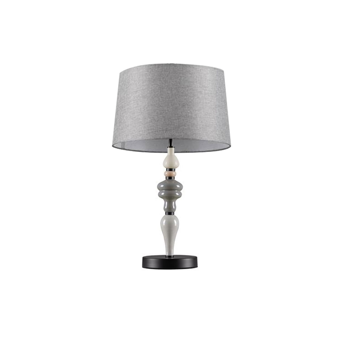 Table Lamp Ceramic Light Grey Pearl