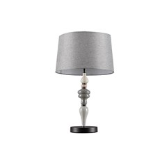 Table Lamp Ceramic Light Grey Pearl