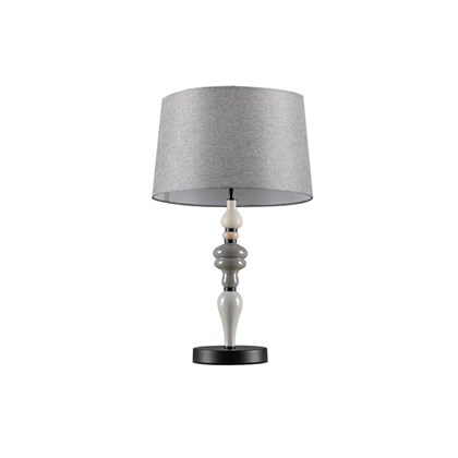 Table Lamp Ceramic Light Grey Pearl