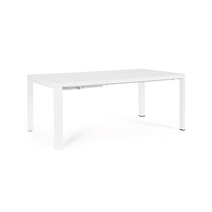Garden Table Kiplin Extendable - White