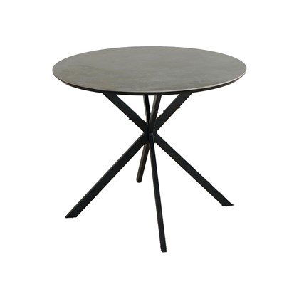 Dining Table Dia900x750mm Dark Grey