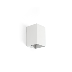 Lune Square Wall Light – White