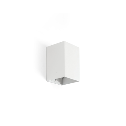 Lune Square Wall Light – White