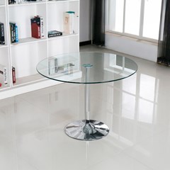 Round Dining Table Transparent