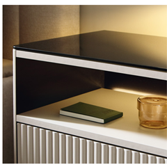 Showcase Cabinet LED 163 – Vicenza Oak