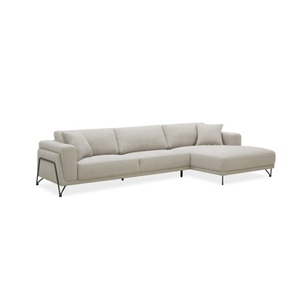Sofa 2-Seater with CHL Right 3.5 - Grey