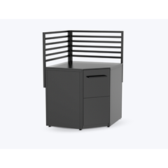 Modular Set Outdoor Kitchen – Black