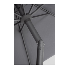 Parasol with Tilt – Dark Grey, 3M