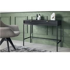 Dressing Table 2 Drawers – Black