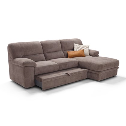 Sofa Bed 2-Seater With Chaise Lounge Right 00292-R03