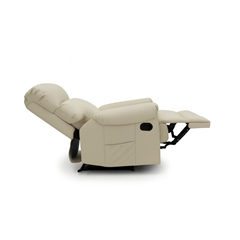 Manual Recliner Chair  92x90x105cm - Light Grey
