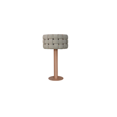 Floor Lamp – Aluminium & Fabric