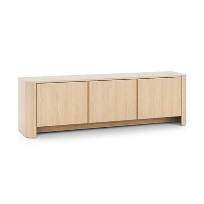 TV Unit 3 Doors – Oak