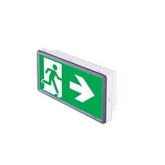 Vella LED SO 150 SA 3h AT IP65 Emergency Light - White