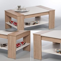 Coffee Table - Sonoma Oak & White