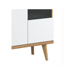 Hallway Wardrobe – Riviera Oak & White