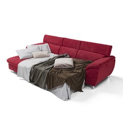Chaise Longue Sofa Bed Adjustable Headrests