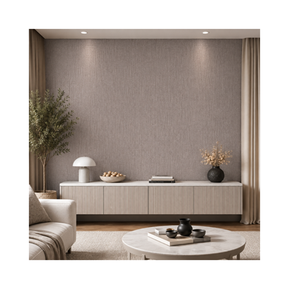 Decorative SPC Wall Panel – Cloth Texture Grey