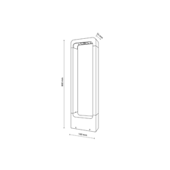 LED Garden Light L – Graphite IP54