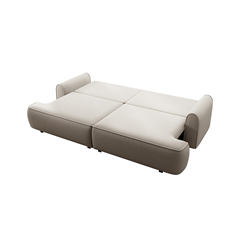 3-Seater Sofa Bed – Light Grey