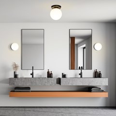 Parma Wall Lamp Black