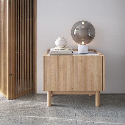 Bedside Table – Rivera Oak