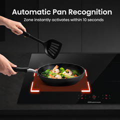 Induction Hob 4 Zone – Black