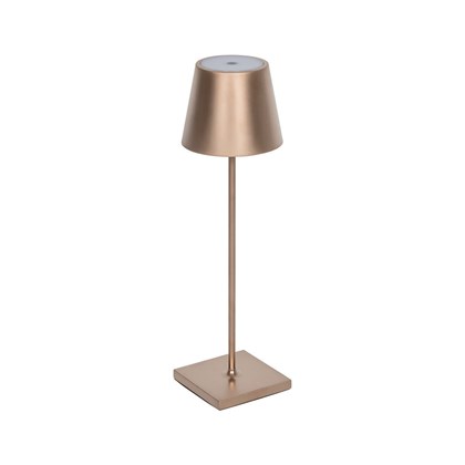 Portable Table Lamp Champagne Gold