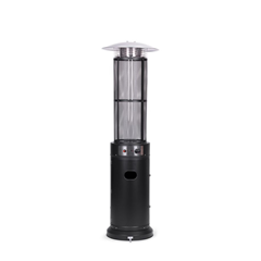 Round Patio Heater – Matt Black