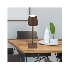 Frida LED Table Lamp – Brown