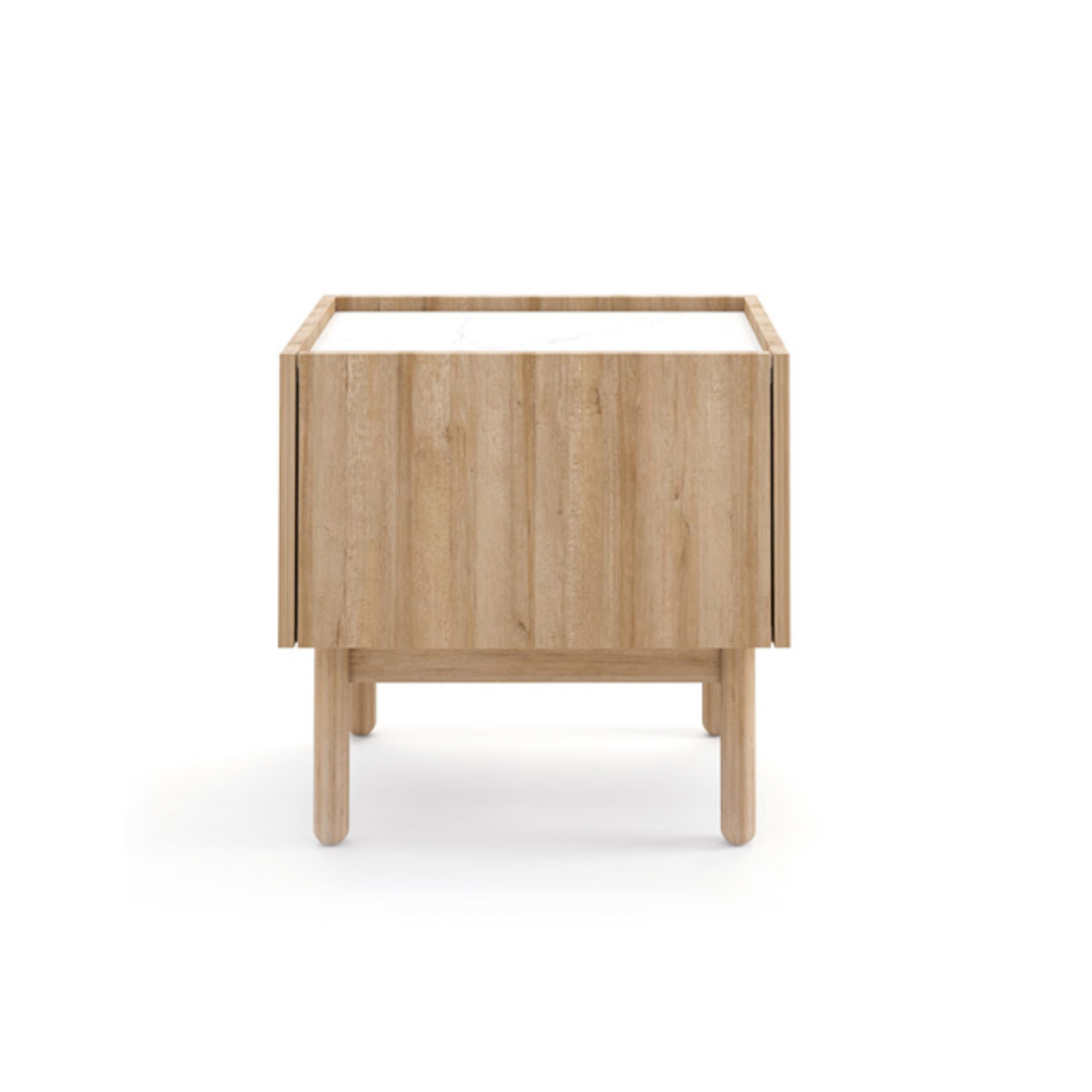 Bedside Table – Rivera Oak
