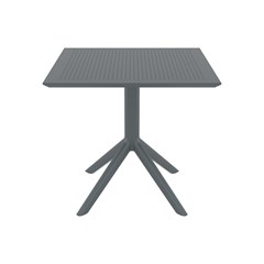 Table  Square 70x70cm - Dark Grey