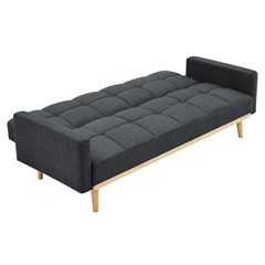 Sofa Bed 3-Seater - Dark Grey