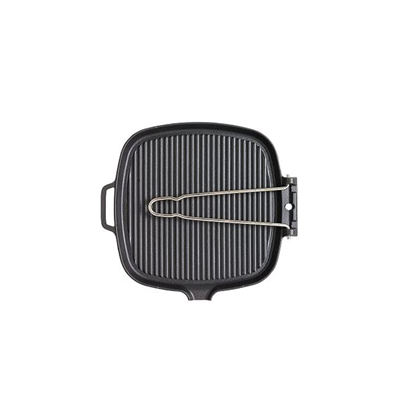 Grill Pan Square Smooth 22x22cm