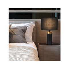 Table Lamp Luciano – Black/Gold