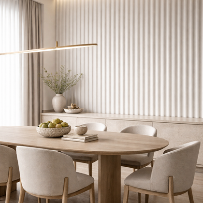 Wall Panels Six Small Rounded Shapes 111 - 150x2800mm