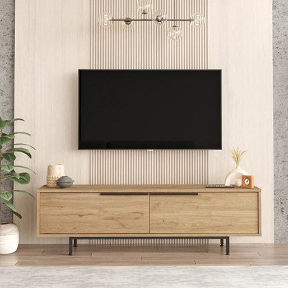 TV Unit Light Oak