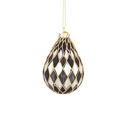 1 Monochrome Rhombus Ornament - Assorted