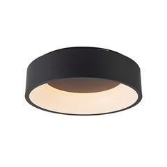 Ceiling Lamp Aluminium & Acrylic  H130 Black