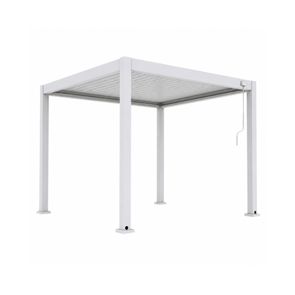 Manual Pergola 3x3x2.5M – Sandy White