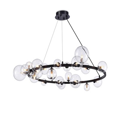 Black Pendant Lamp - D850mm
