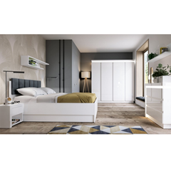Shelf 140 – White Alpin & White Gloss