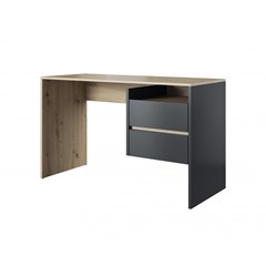 Office Desk - Artisan Oak & Anthracite